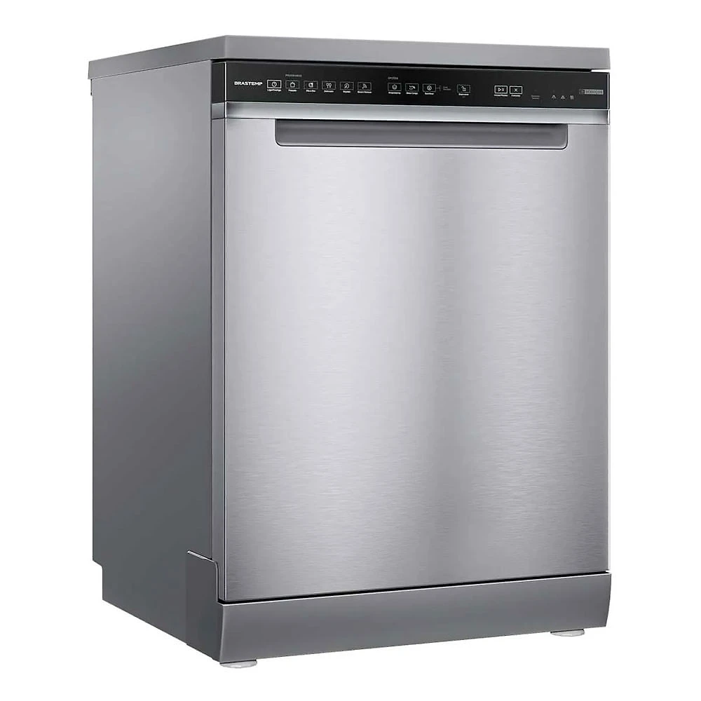 Miniatura Lava Louças Brastemp 15 Serviços Smart Sensor Inox BLF61AR Inox - 110V