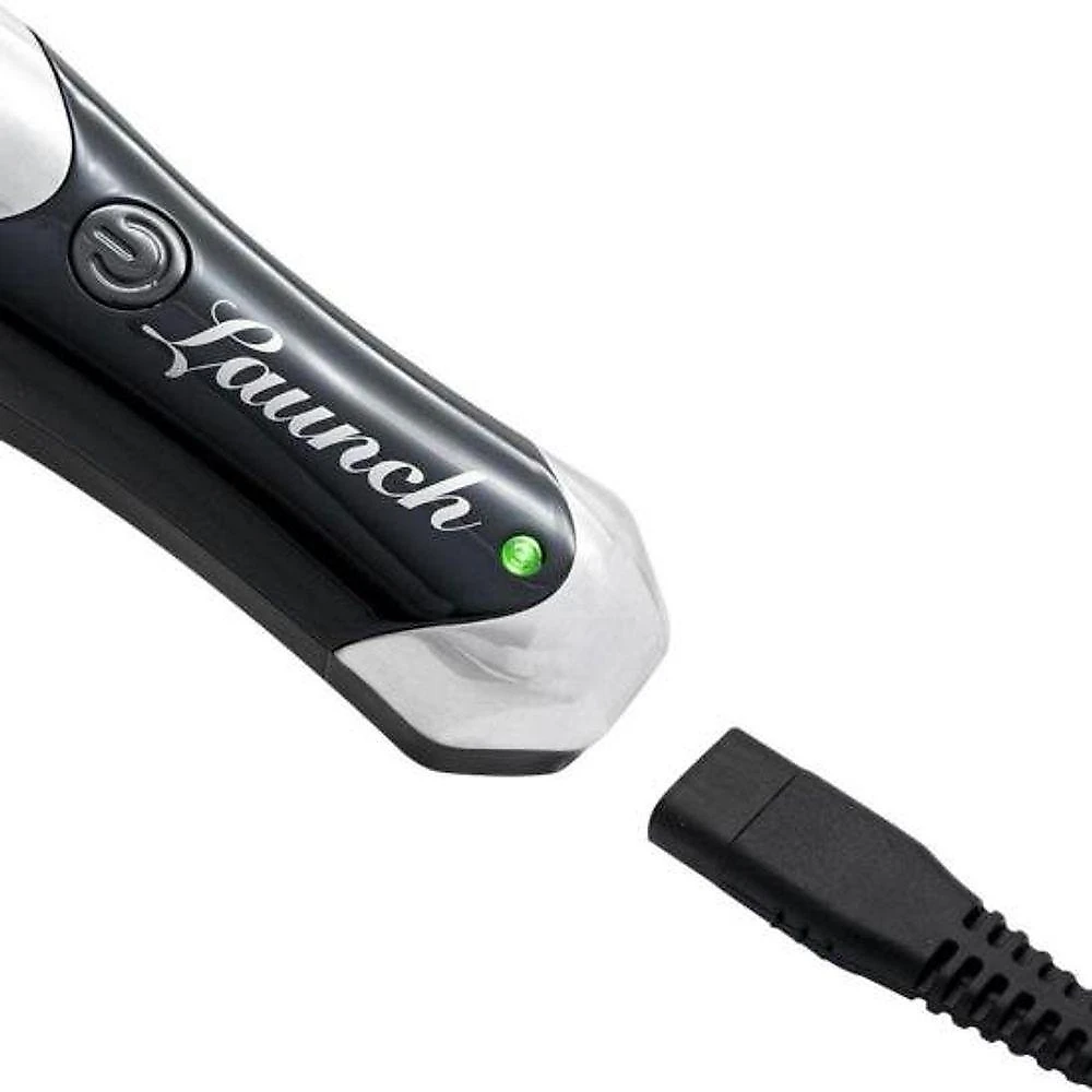 Máquina de Acabamento Launch Trimmer para Cabelo sem Fio com Bateria Recarregável Bivolt 110V