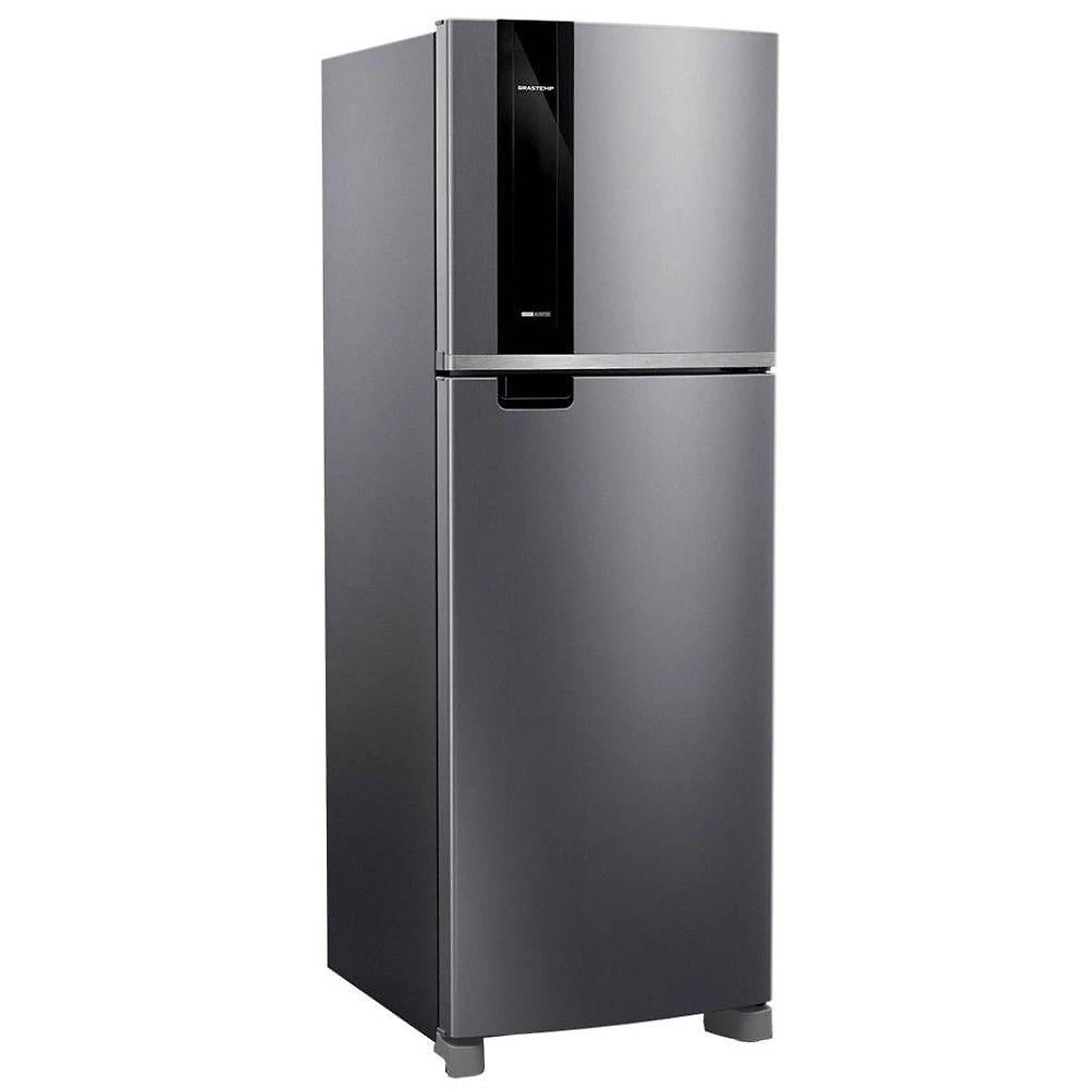 Geladeira BRM46MK Frost Free Duplex 385 Litros Brastemp Inox 110V