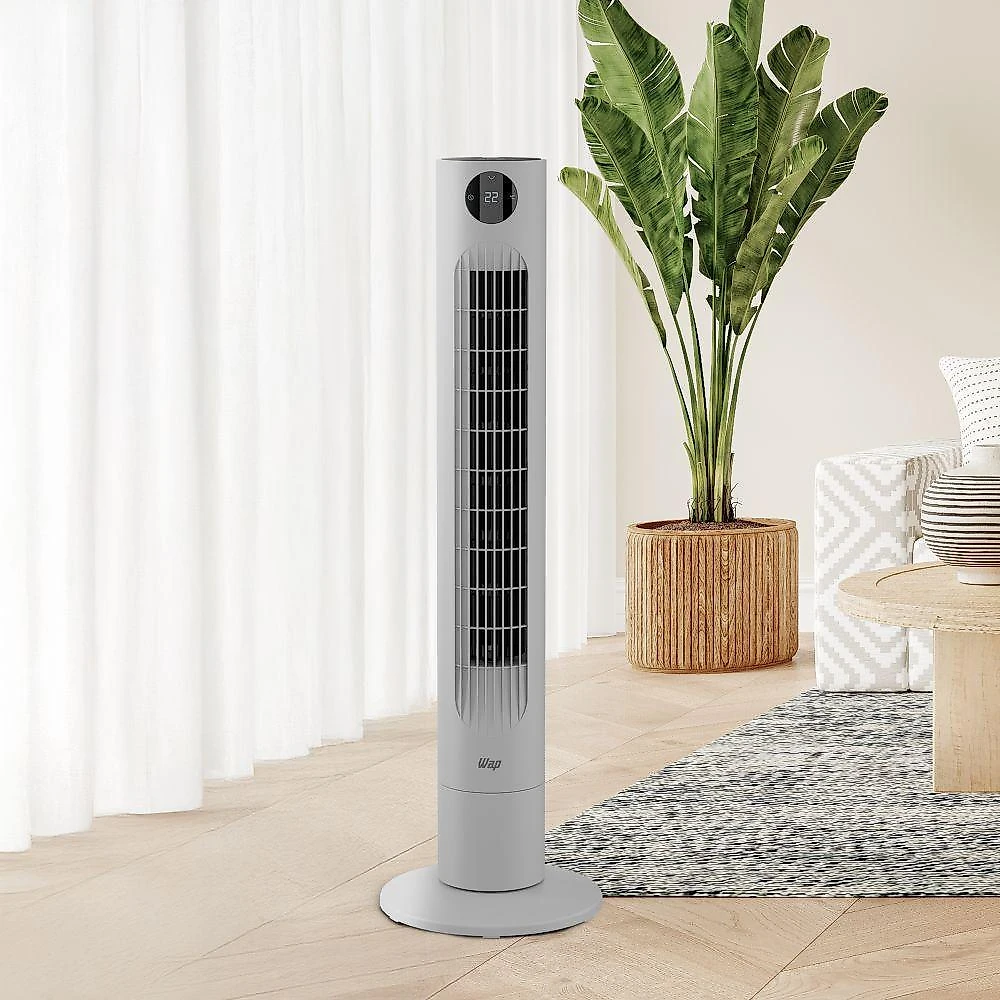 Ventilador de torre 60w 3 velocidades branco torre air breeze digital 220v