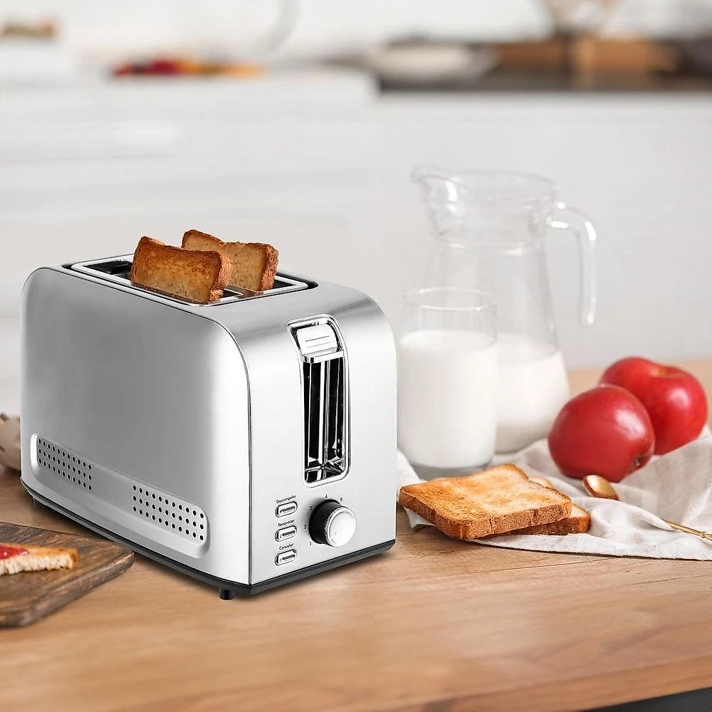 Torradeira ptr03a 7 níveis de tostagem com 3 funções 110v 800w philco