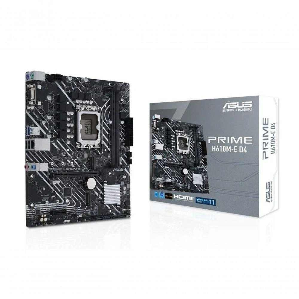 Placa Mãe Asus Prime H610-E D4 Intel 12Ger Prime H610-E D4