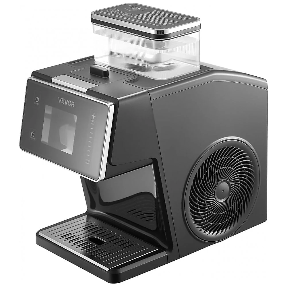 Máquina de Raspadinha Neve VEVOR ZB-2002M 20kg/dia 8 Velocidades Lâmina Inox 110V
