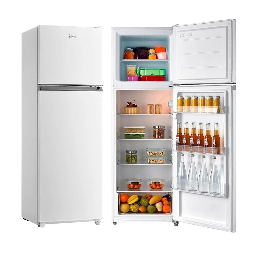 Geladeira midea cycle defrost duplex md-rt411fgf01 branca - 294l