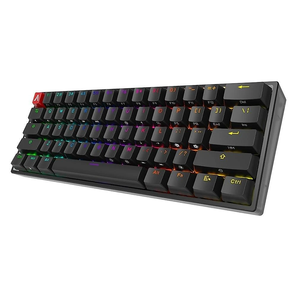 Teclado Mecânico Gamer AOC AGK600, RGB, Cherry MX Switch Red, Layout 60%, US, - AGK600BR/FG