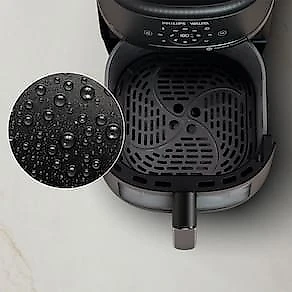 Fritadeira Elétrica Air Fryer Philips Walita 6,2L Série 2000 XL Digital NA230 Sem Óleo 1700W Preta 110V