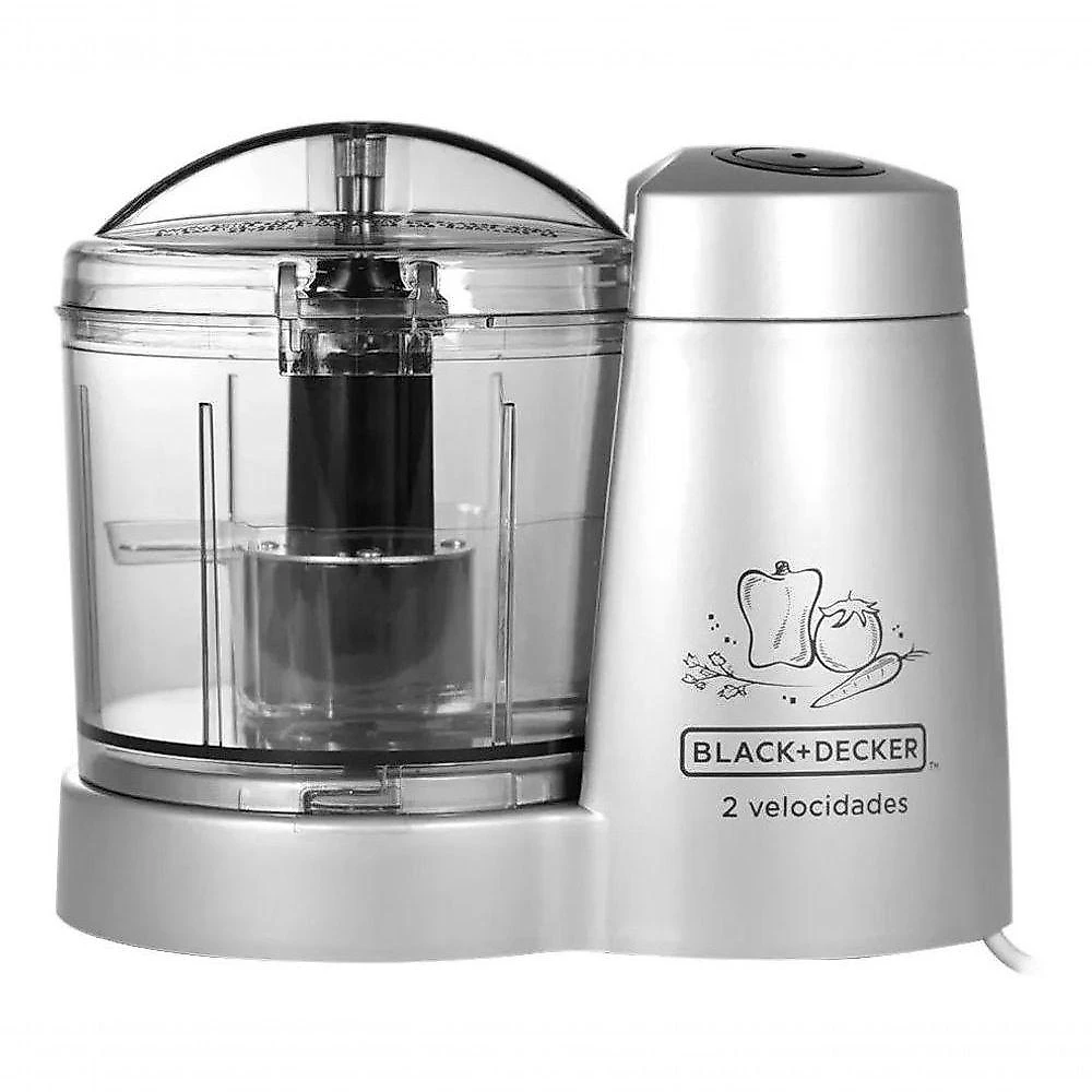 Multiprocessador Black + Decker Hc32 120W Prata para Uso Doméstico em Cozinha 110V