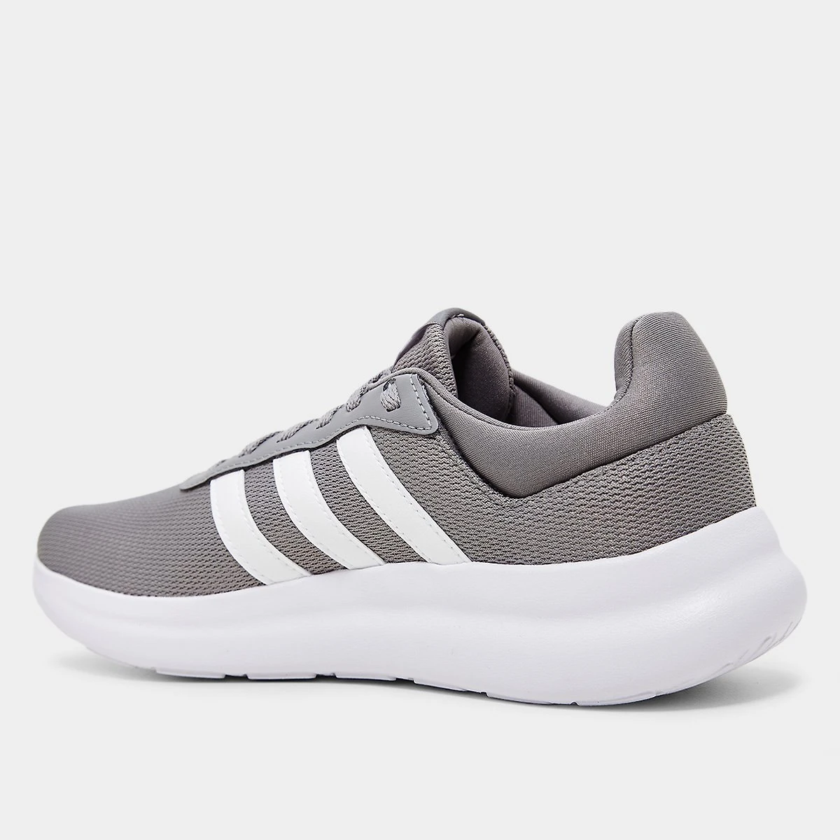 Miniatura Tênis Adidas Lite Racer Masculino Cinza+Branco - 38