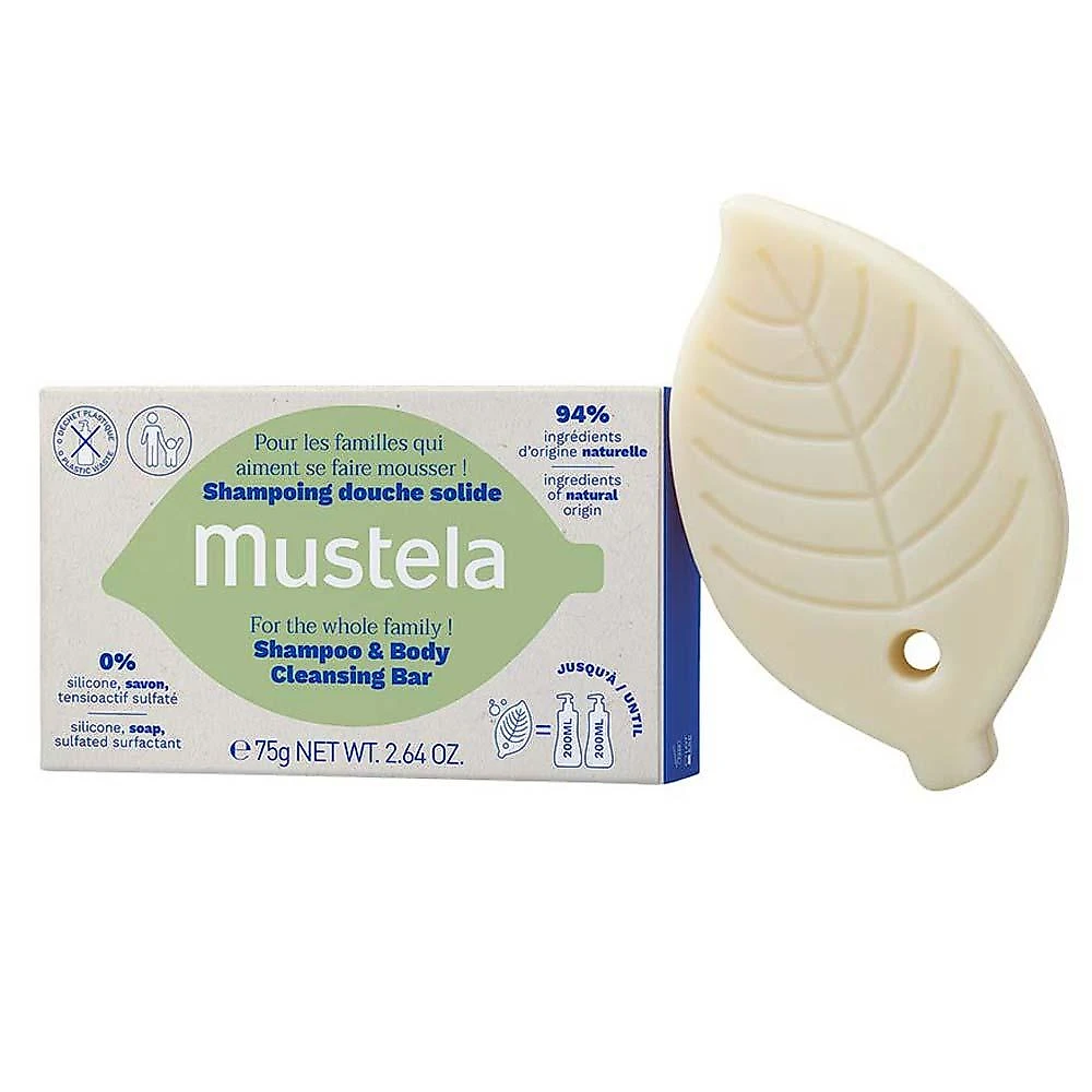 Mustela shampoo sólido 75g