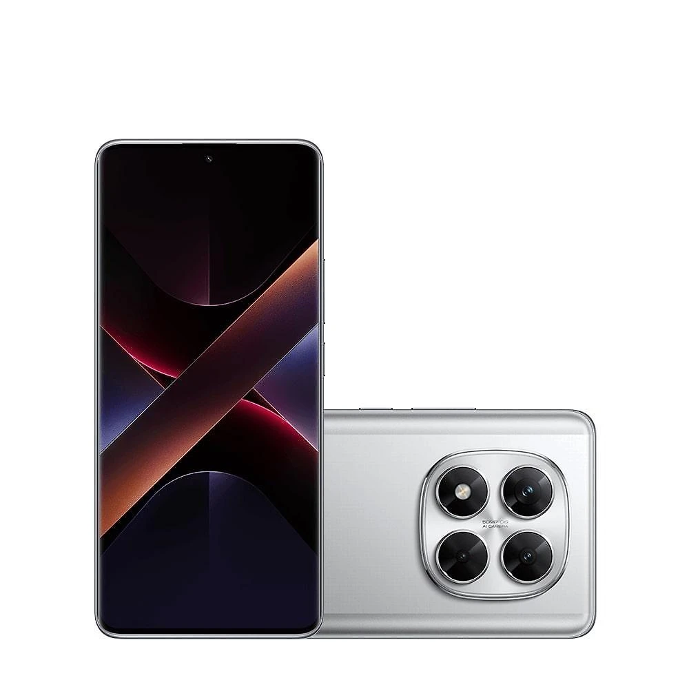 Smartphone Poco X7 5G 12+12GB RAM + 512GB Prata