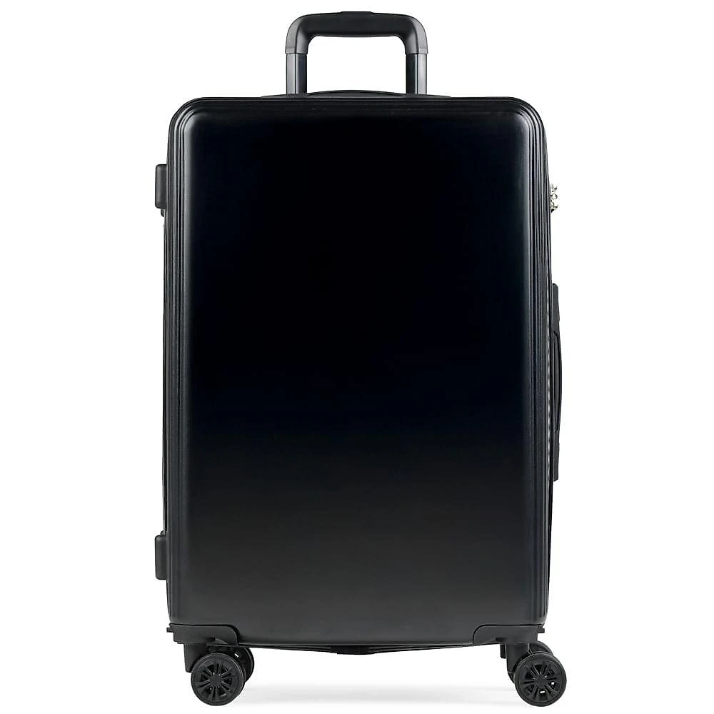 Mala de viagem média 23kg abs 4 rodas 26" my way preta preto - m