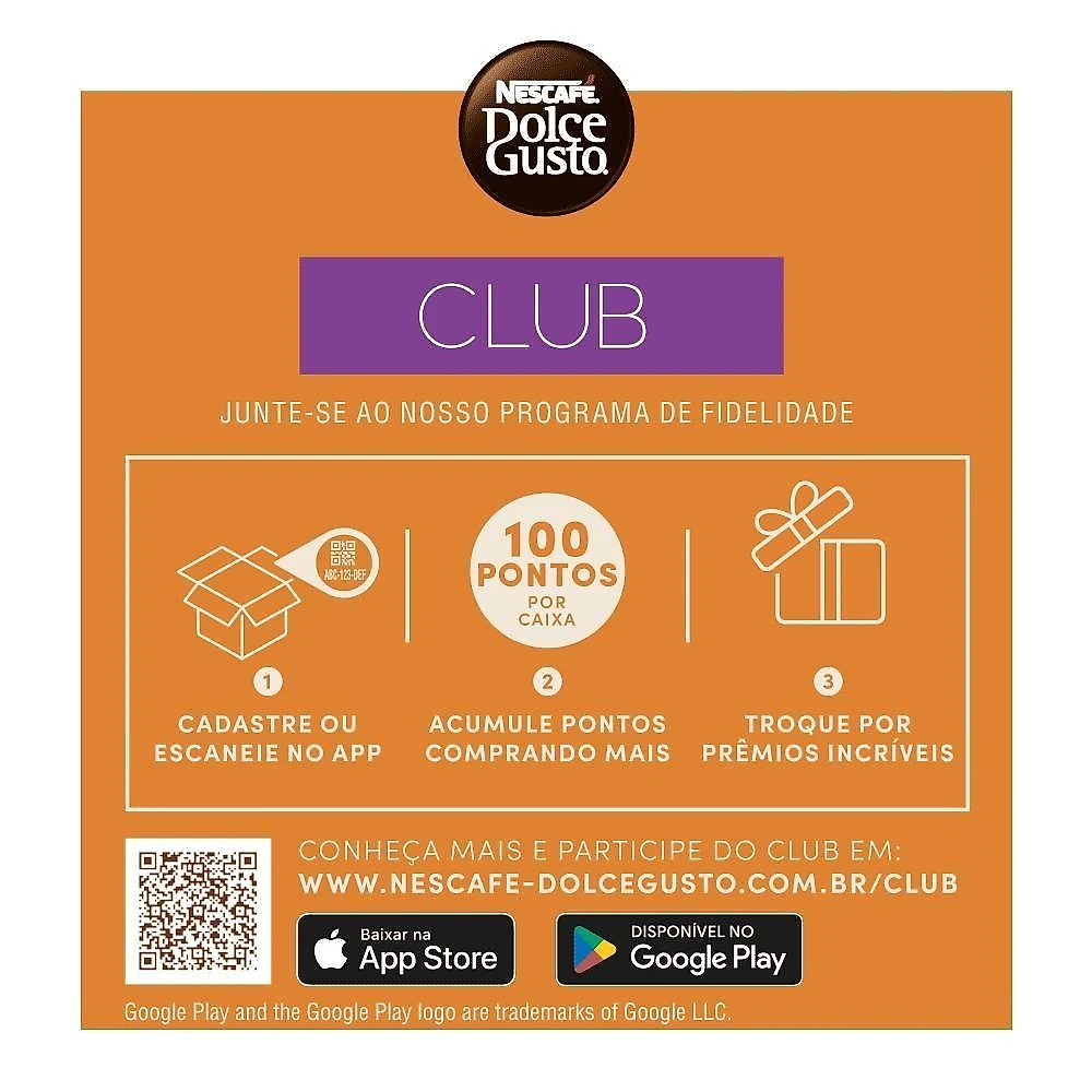Cápsulas de Café Cappuccino Moça Doce de Leite Nescafé Dolce Gusto Caixa 10 Unidades