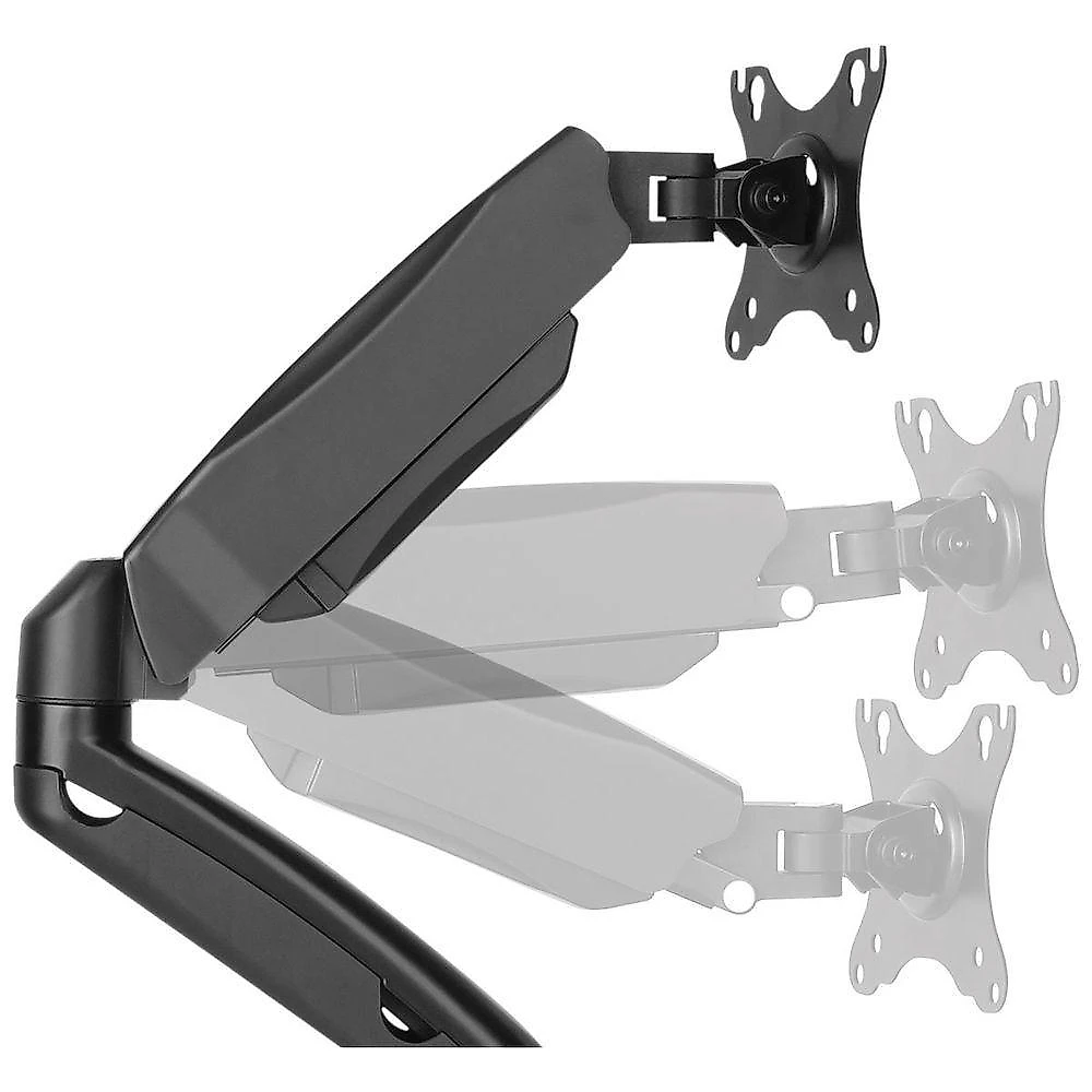 Suporte Articulado para 2 Monitores Sm-341B com Contrapeso e Suporte a Gás Preto Vinik