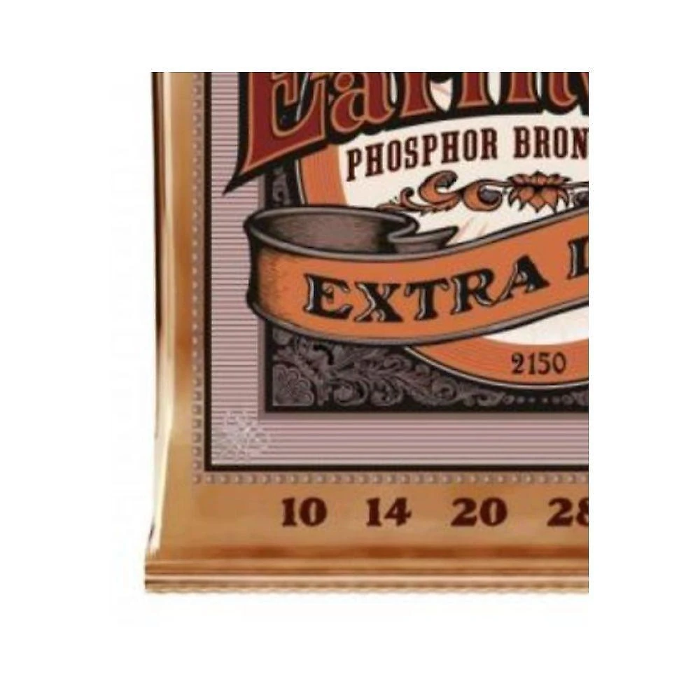 Encordoamento para Violão Earthwood 2150 Tensão Extra Leve 010 a 052 Ernie Ball webcontinental-7899574330469