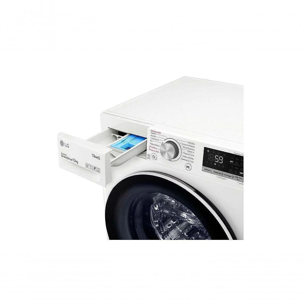 Lavadora Smart LG VC4 13KG Branco Com IA AIDD FV5013WC4A 220V