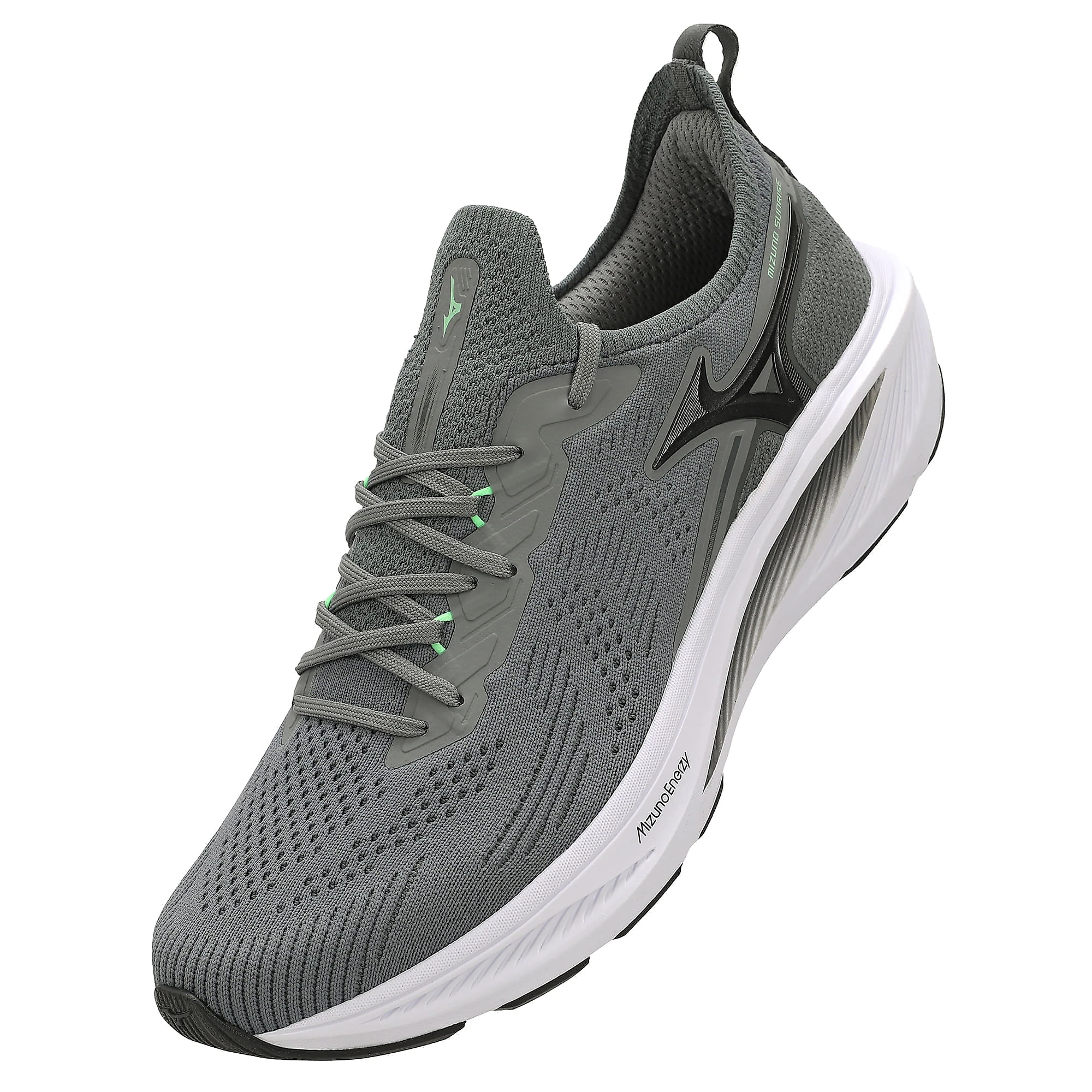 Tênis de Corrida Mizuno Sunrise Masculino 38 Cinza