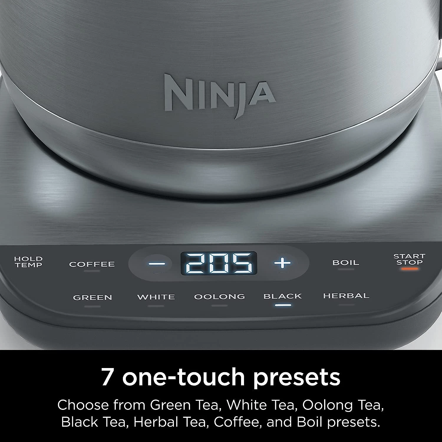 Ninja KT200 Chaleira Elétrica 17L com Controle de Temperatura 110V1500W Prata
