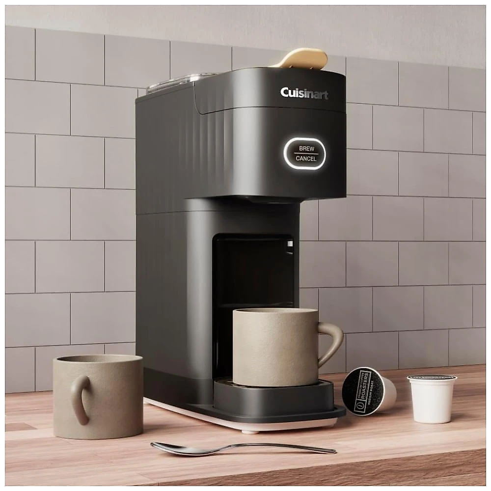 Maquina de Café de Dose Única com Desligamento Automático, 110V, Cuisinart Soho SS-7BK, Preta