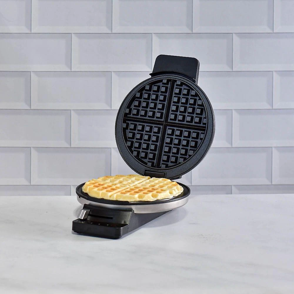 Máquina Para Waffle Em Aço Escovado 127v Cuisinart