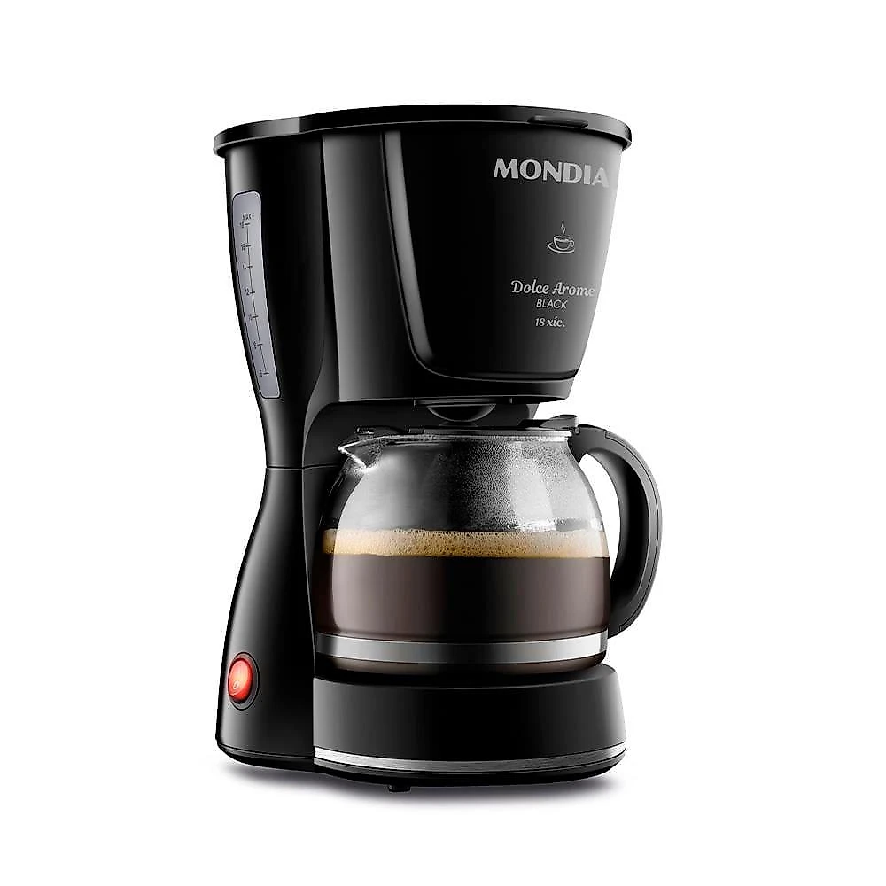 Cafeteira elétrica mondial dolce arome c-30 18 xícaras – preta 110