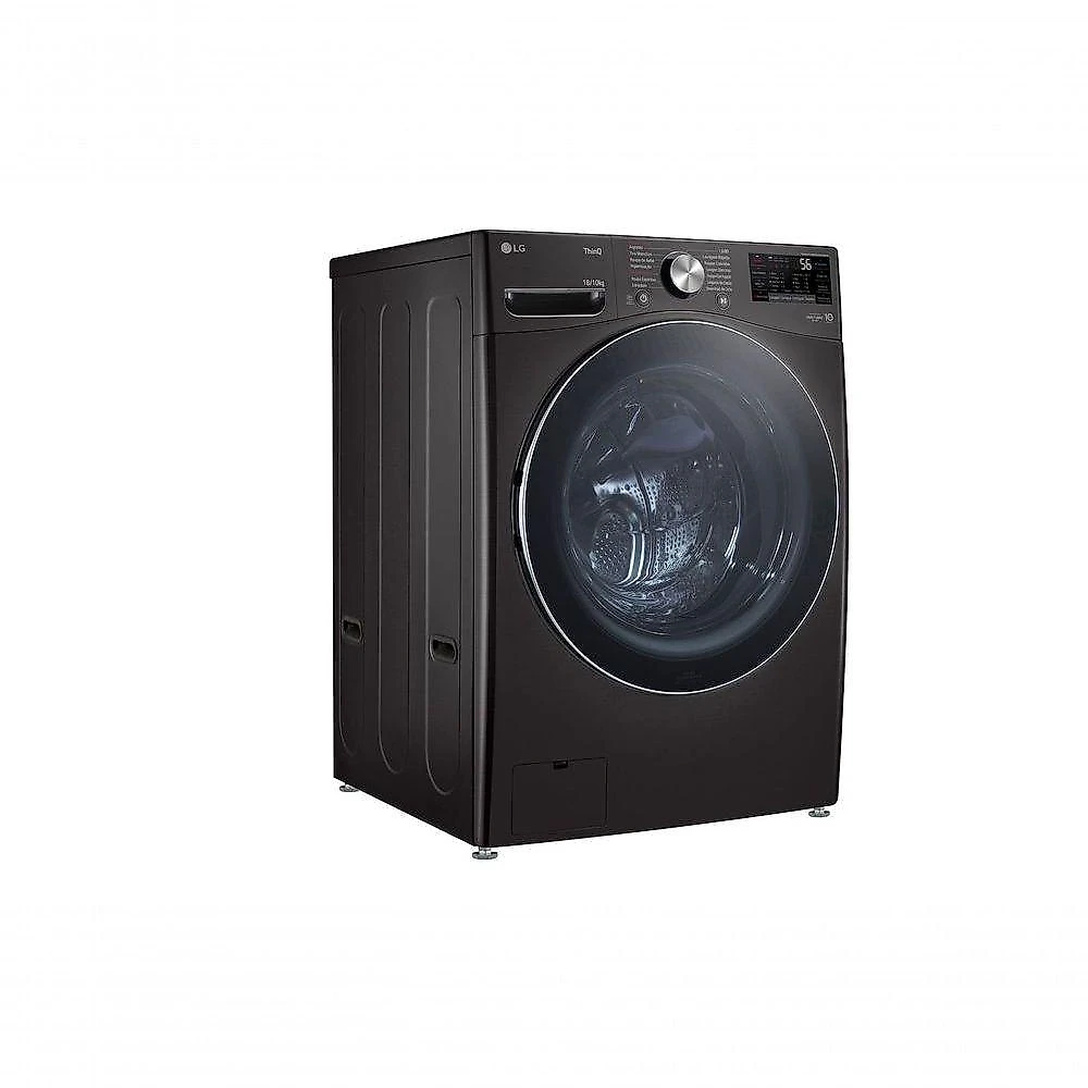 Lava e Seca LG WD18BV2S6BA.ABLGBRS 18kg 10kg com AIDD Black Inox 220V