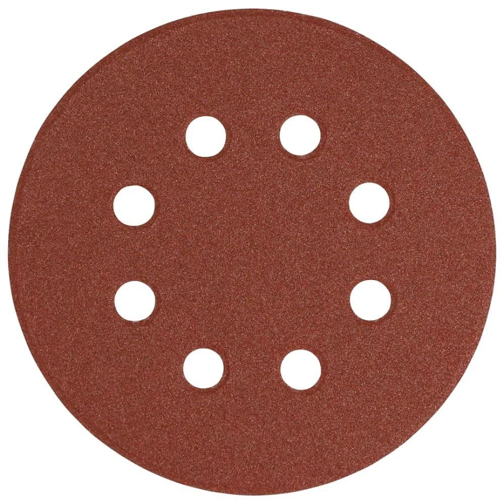 Disco Abrasivo de Papel 125mm 60 Grão 5 Peças At512-60 Pinceis Atlas Disco Abrasivo Papel 125mm