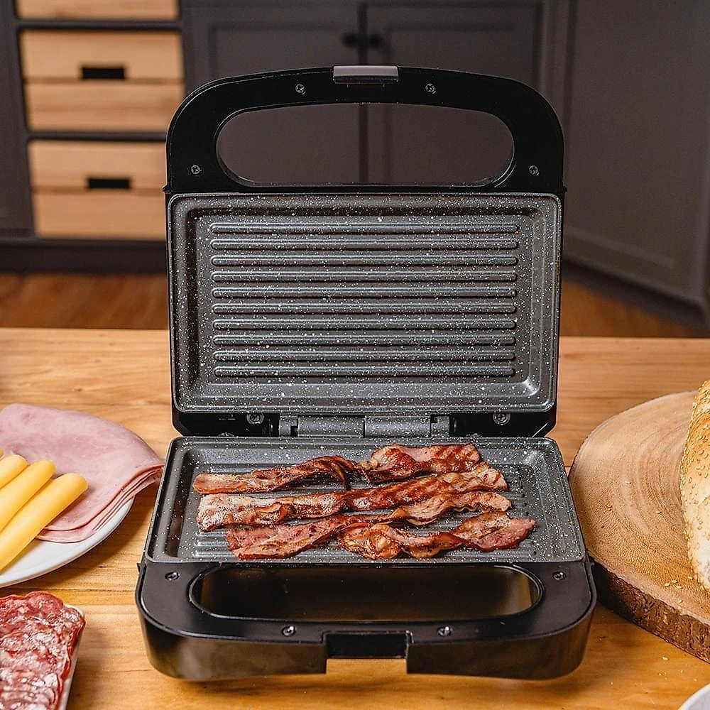 Sanduicheira Grill WAP WS750 Inox Antiaderente Preto 750W 110V