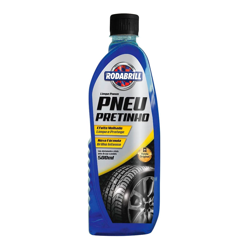 Limpa Pneus Pneu Pretinho Rodabrill Efeito Molhado 500ml