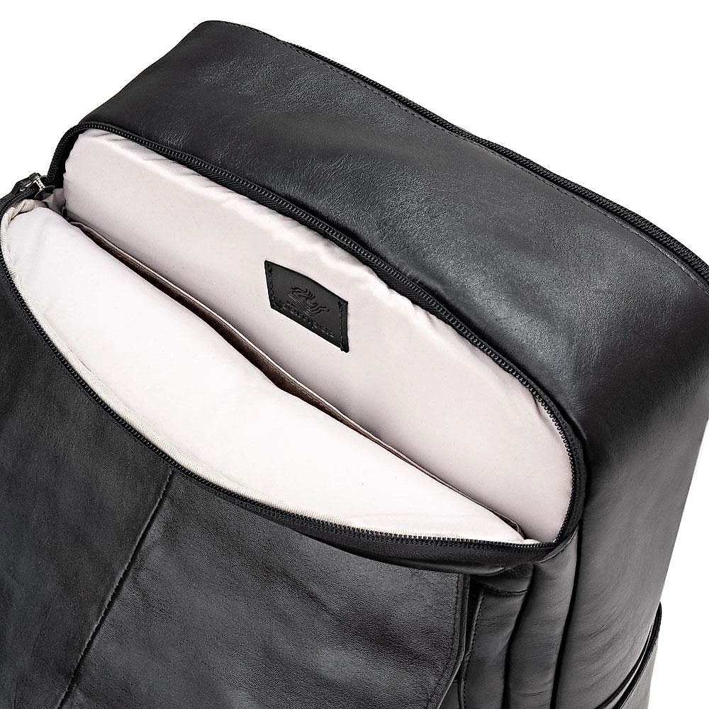 Mochila de Couro Pampas Côrtes, Originais iPlace, Preta