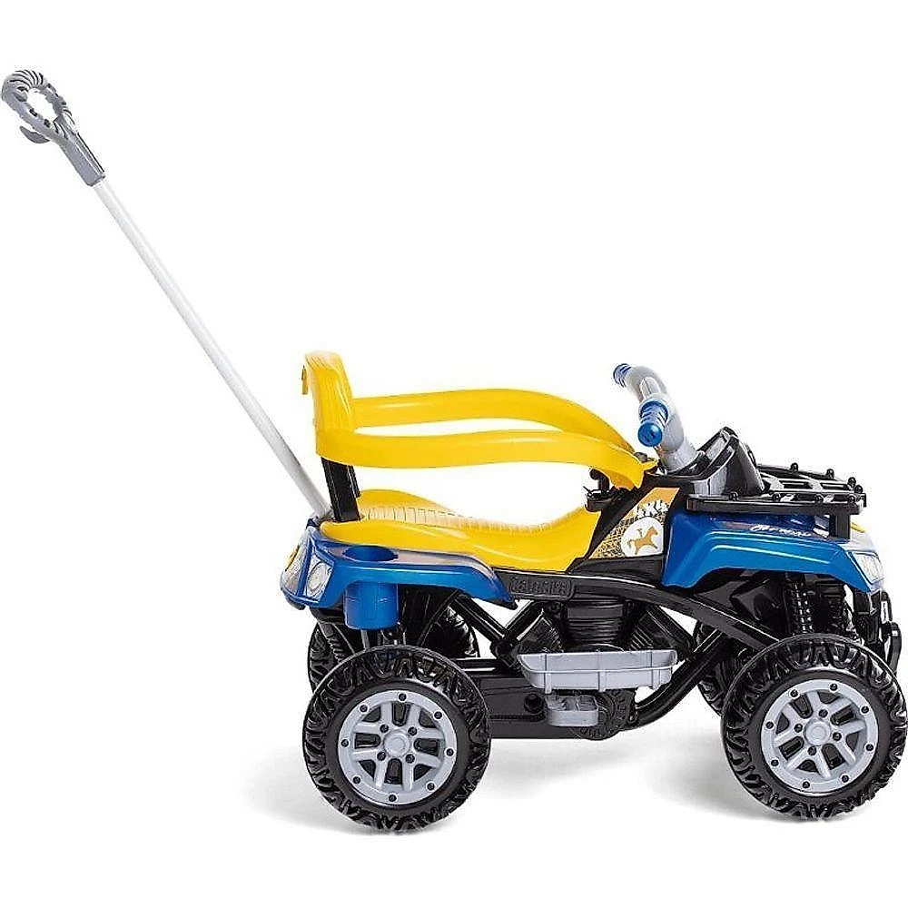 Veículo para Bebê Cross Up 2 em 1 com Som Azul Calesita Brinquedos