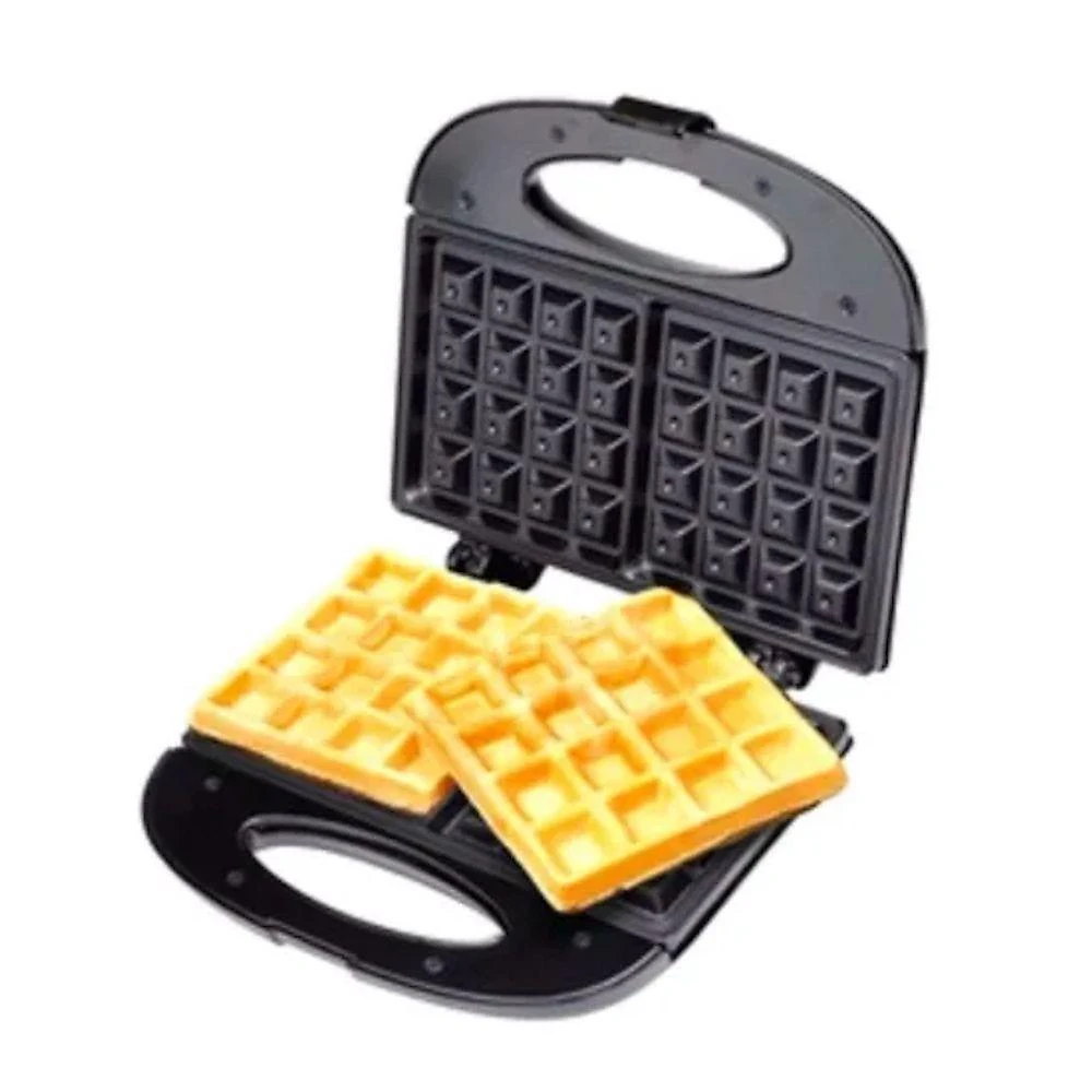 Sanduicheira Waffle LIÉGE com Chapas Antiaderentes e Aquecimento Simultâneo Preto