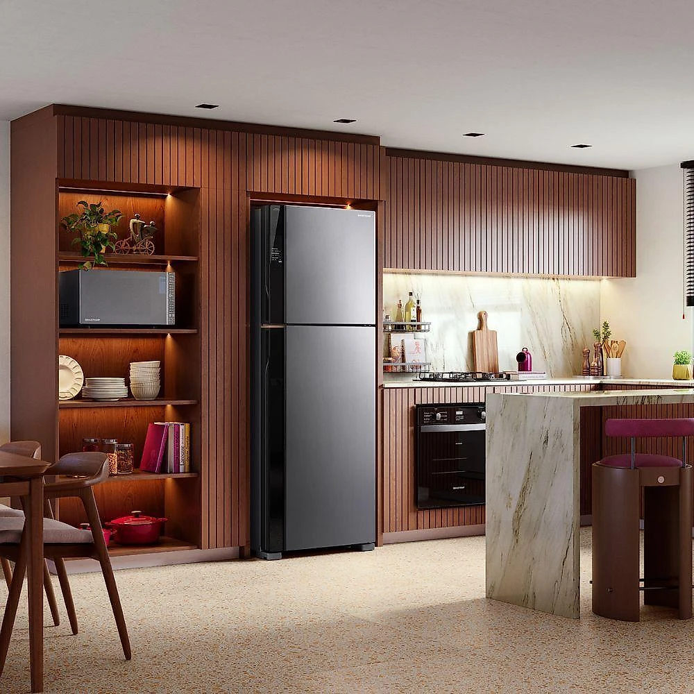 Refrigerador Brastemp Frost Free Duplex BRM62AK 512L Inox Bivolt