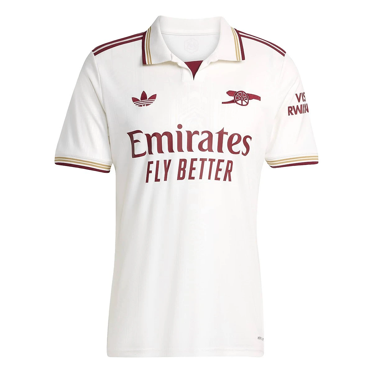 Miniatura Camisa Arsenal Third 25/26 s/n Torcedor Adidas Masculino Branco - EGG
