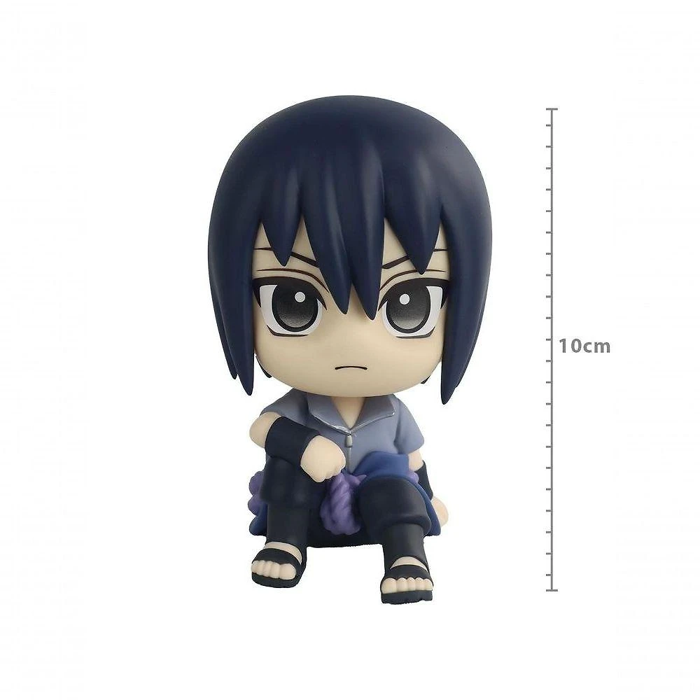 Figure de Coleção Megahouse Sasuke Uchiha Lookup 829871 Naruto Shippuden em PVC Preto