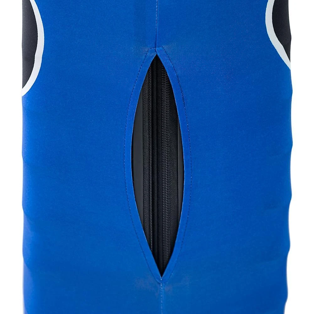 Capa para mala big face mickey grande azul g