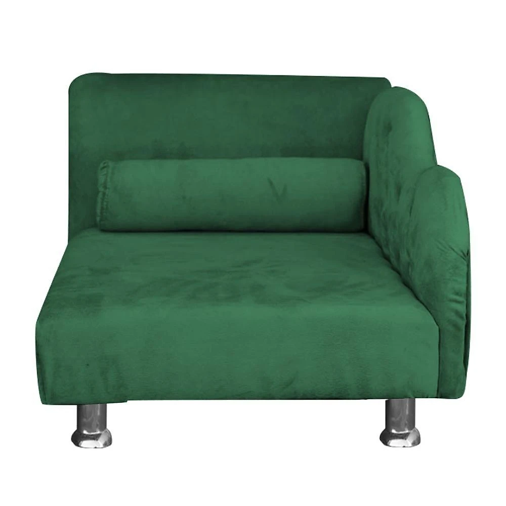 Cama Caminha Diva Pet Veludo Strass Verde Dvinn Verde