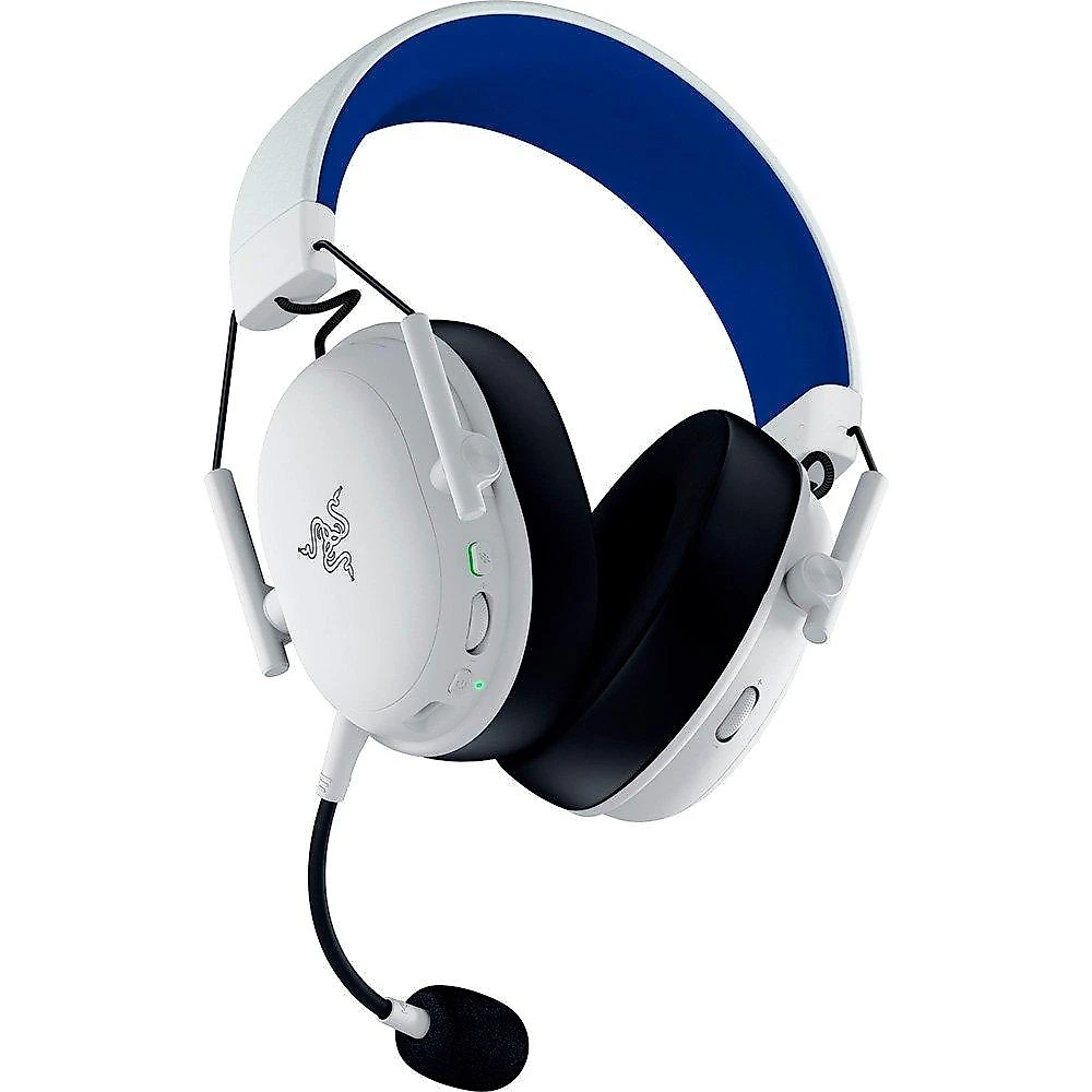 Headset Sem Fio Gamer Razer Blackshark V3 X HyperSpeed, PlayStation, Drivers 50mm, Branco - RZ04-05420500