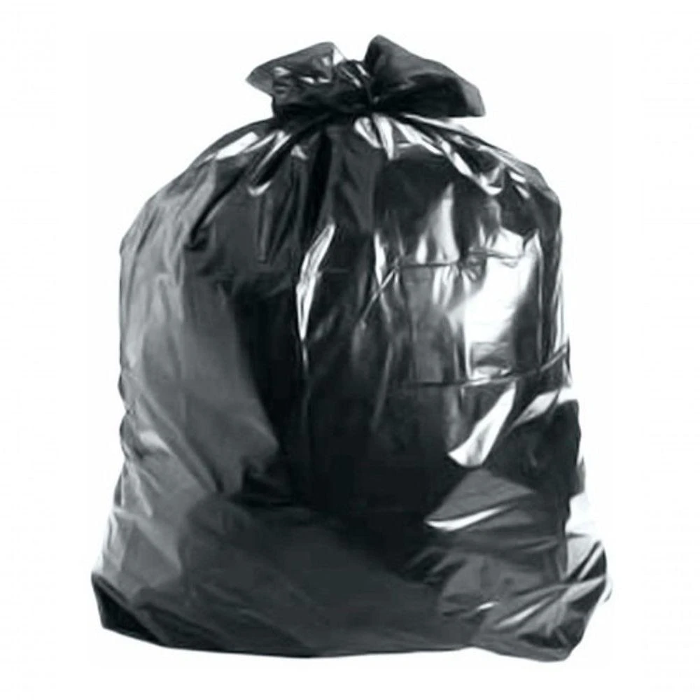 Saco para Lixo Resistente Preto 50L Pacote com 100 Unidades 80CM X 63CM Uso Doméstico e Comercial