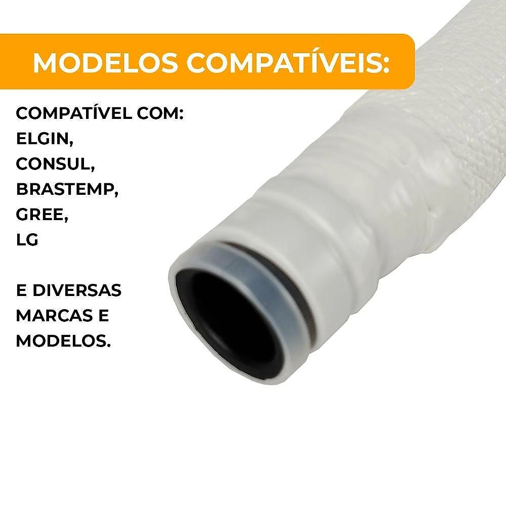Mangueira Dreno 7.000 A 30.000 Btus Universal Multimarcas