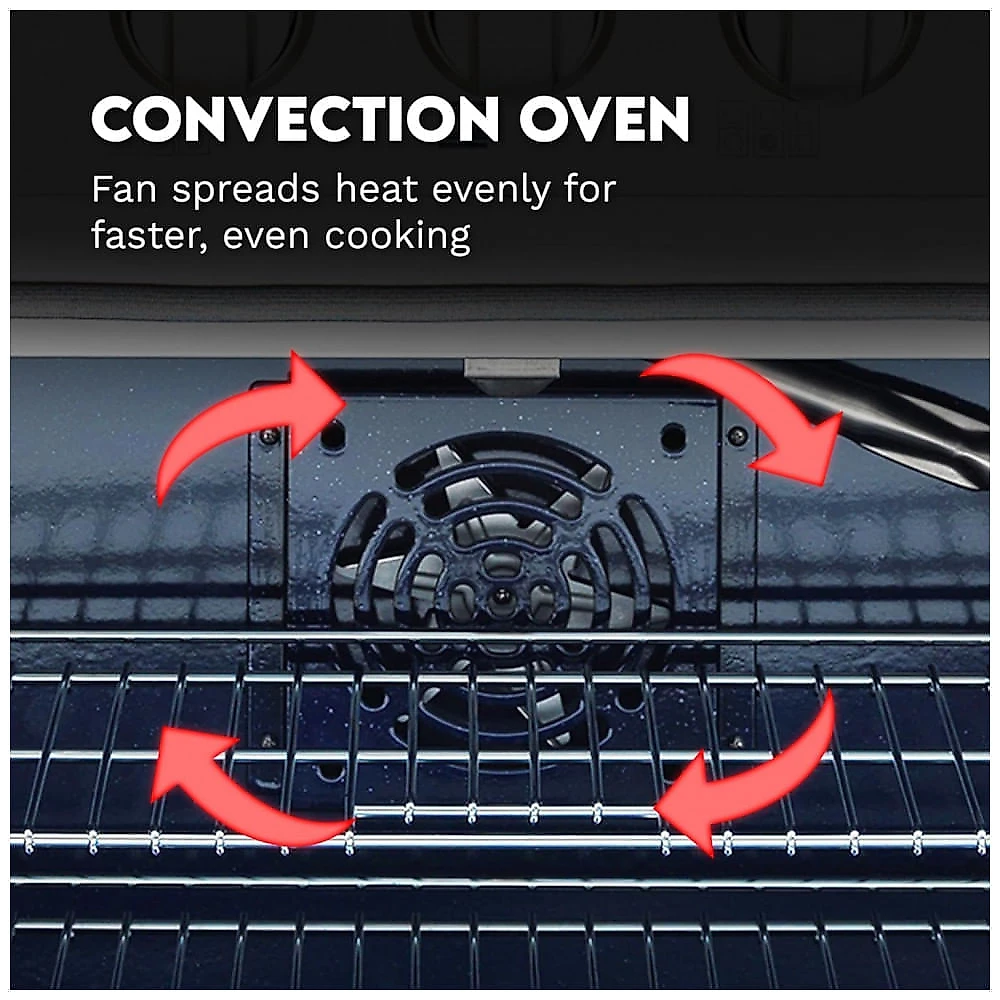 Fogão 4 bocas 76cm Cosmo inox Vista forno a gás 99L convecção 110V