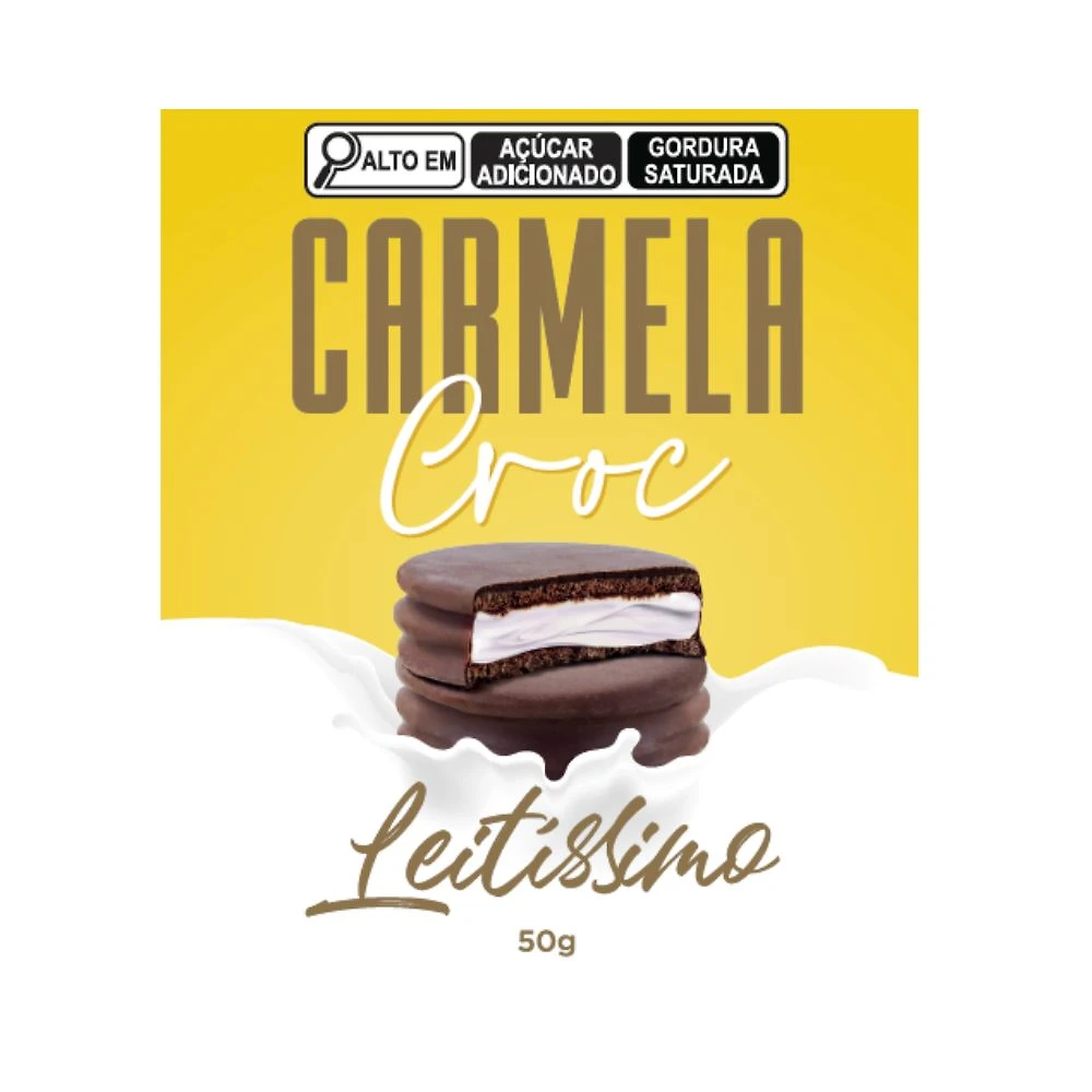 Alfajor Carmela Croc Leitíssimo 50g