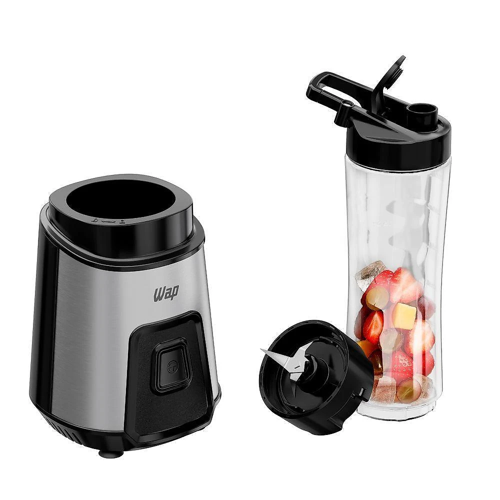 Blender go wbg600 300w 0.65l com 4 lâminas em aço inox cinza 110v