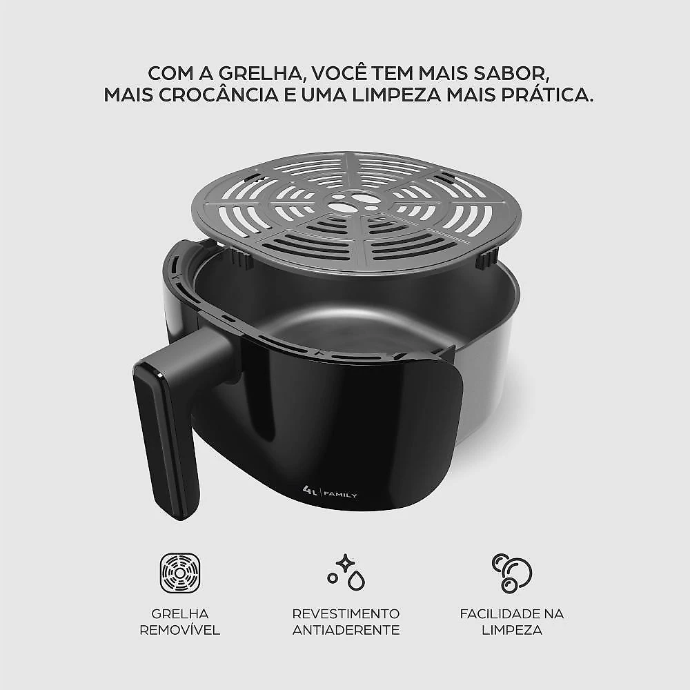 Fritadeira Elétrica WAP Family 4l WAFF2-P 220V