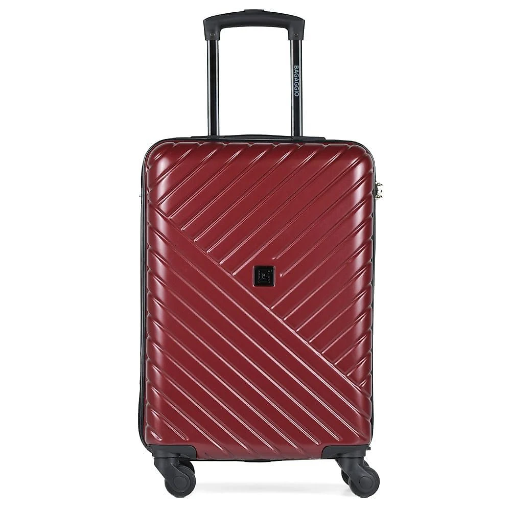 Mala de bordo 10 kg abs 4 rodas detroit vermelha vermelho - p