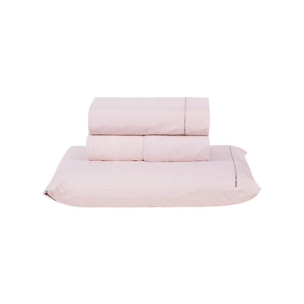 Jogo De Cama Premier Solteiro 03 Peças Hipercal 200 Fios 80% Algodão, 20% Poliéster - Rosa