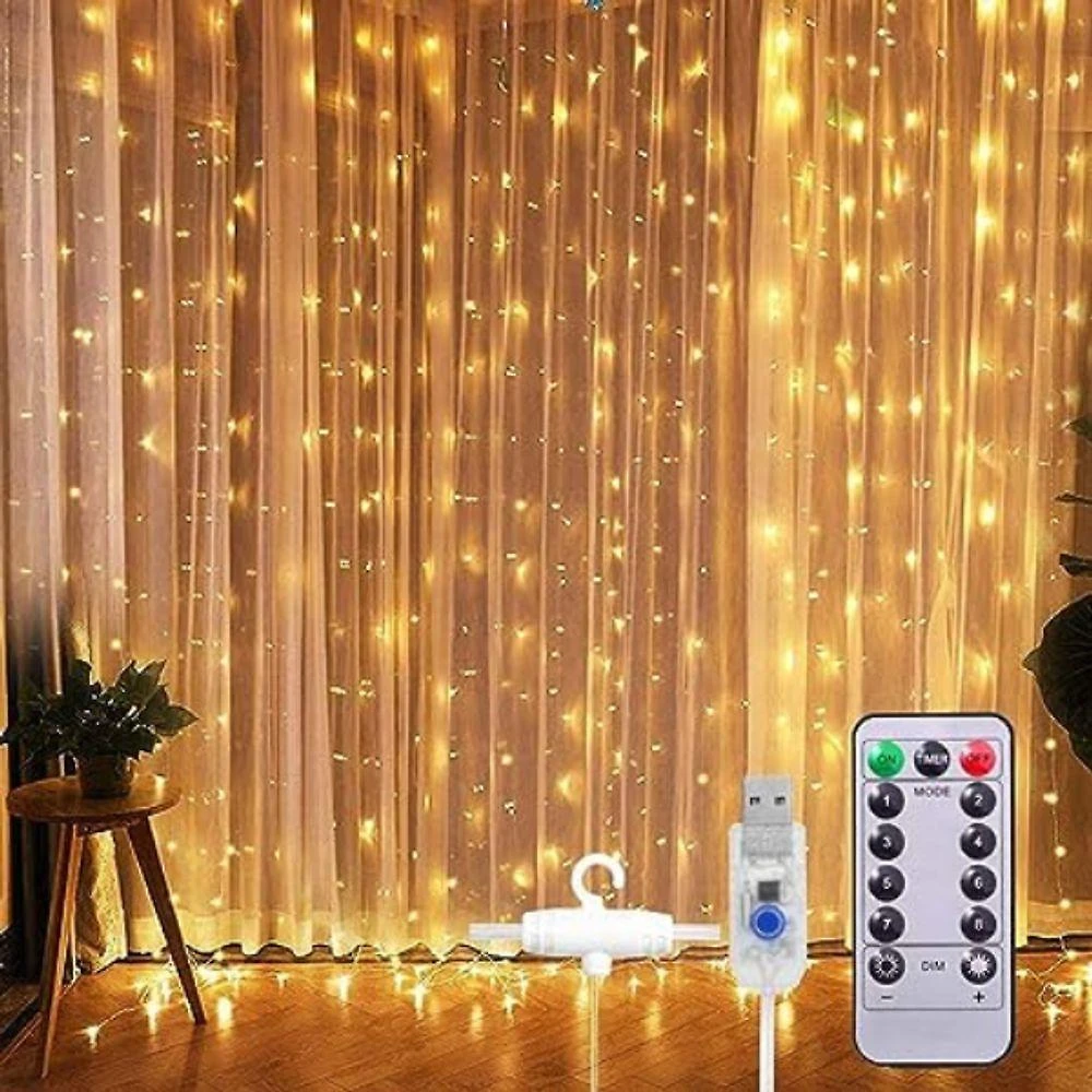 Decore Com Estilo E Facilidade Com A Cortina De Led Para Natal, Com Controle