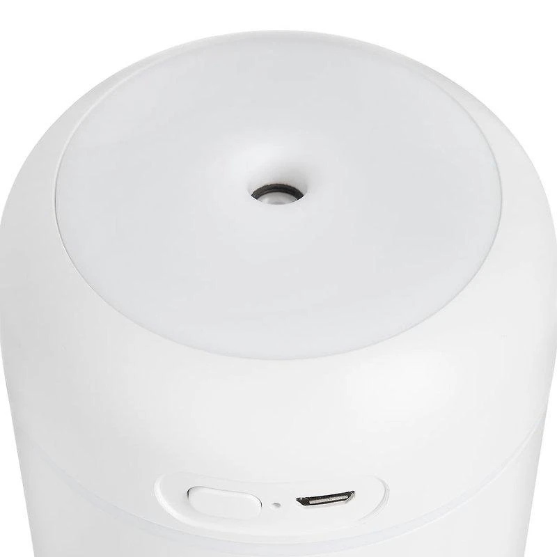 Miniatura Umidificador de Ar Wolff USB luz Led Portátil BRANCO - BIVOLT