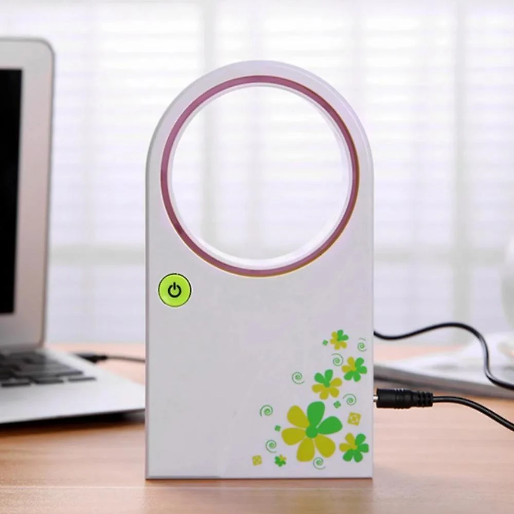 Mini Ar Condicionado Portatil de Mesa sem Helices com Resfriamento Usb Ou Pilhas