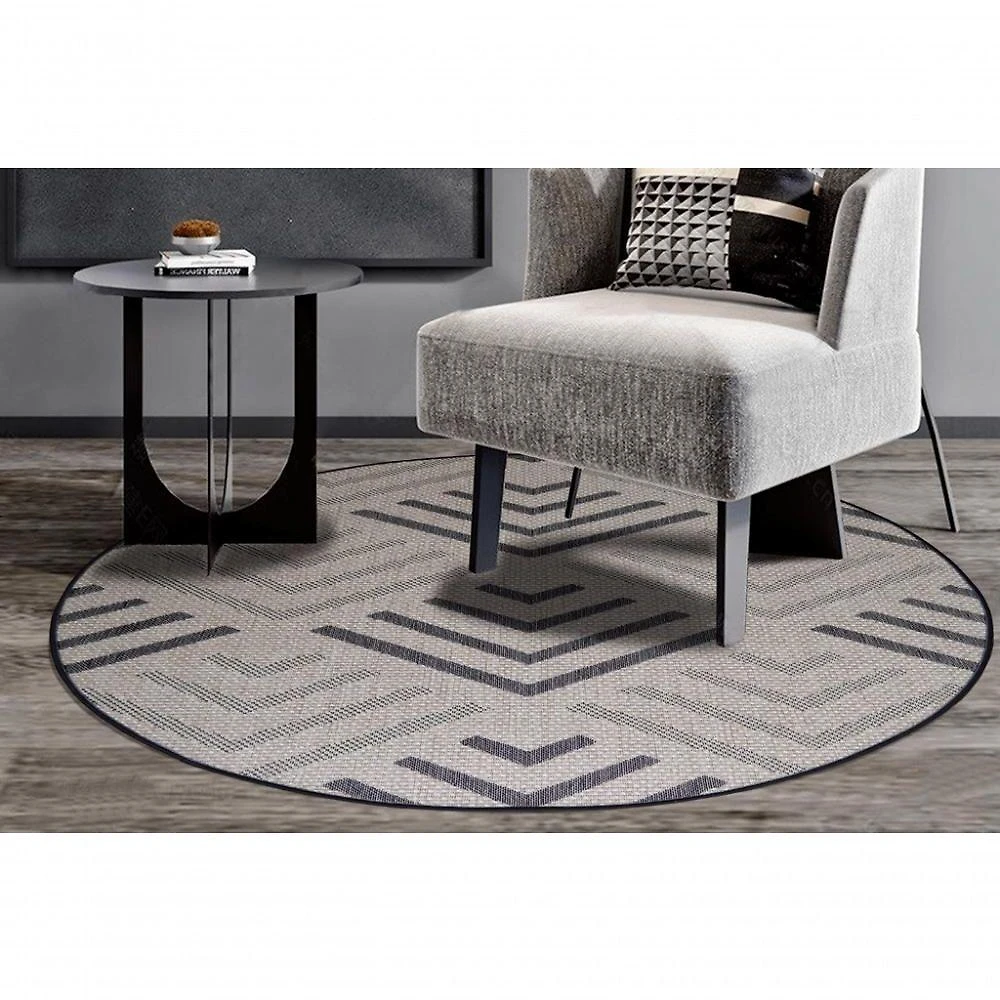Tapete Redondo Natural Look Flecha B 200 Cm