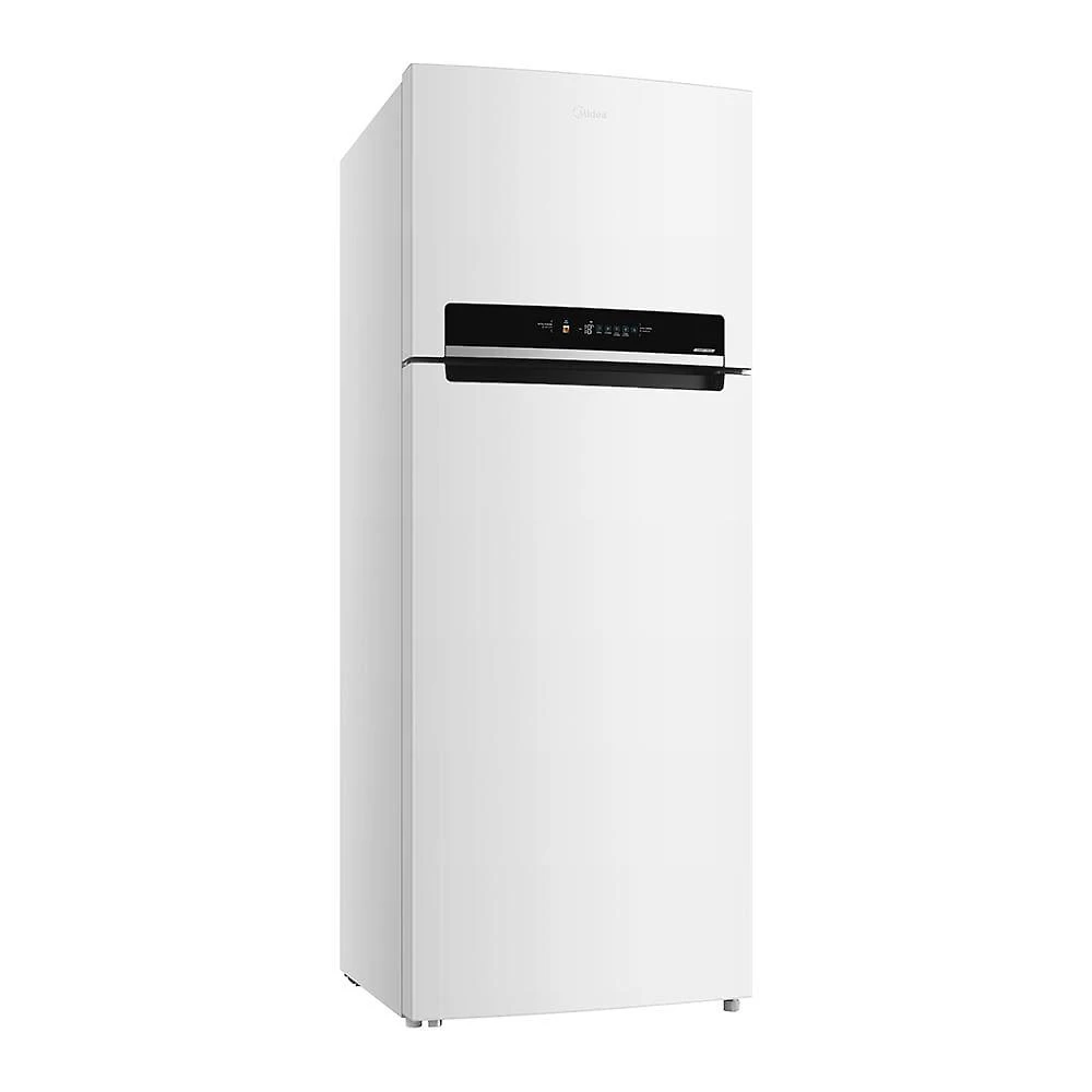 Geladeira midea frost free duplex md-rt650evk013, 491 litros branca com tecnologia inverter e painel touch – flexi-volt